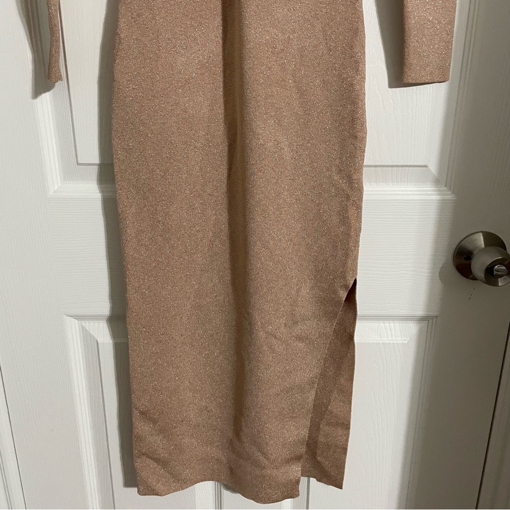 NWT TED BAKER LONDON Tabytha Slim Fit Cross Over Knit Dress - Picture 10 of 14